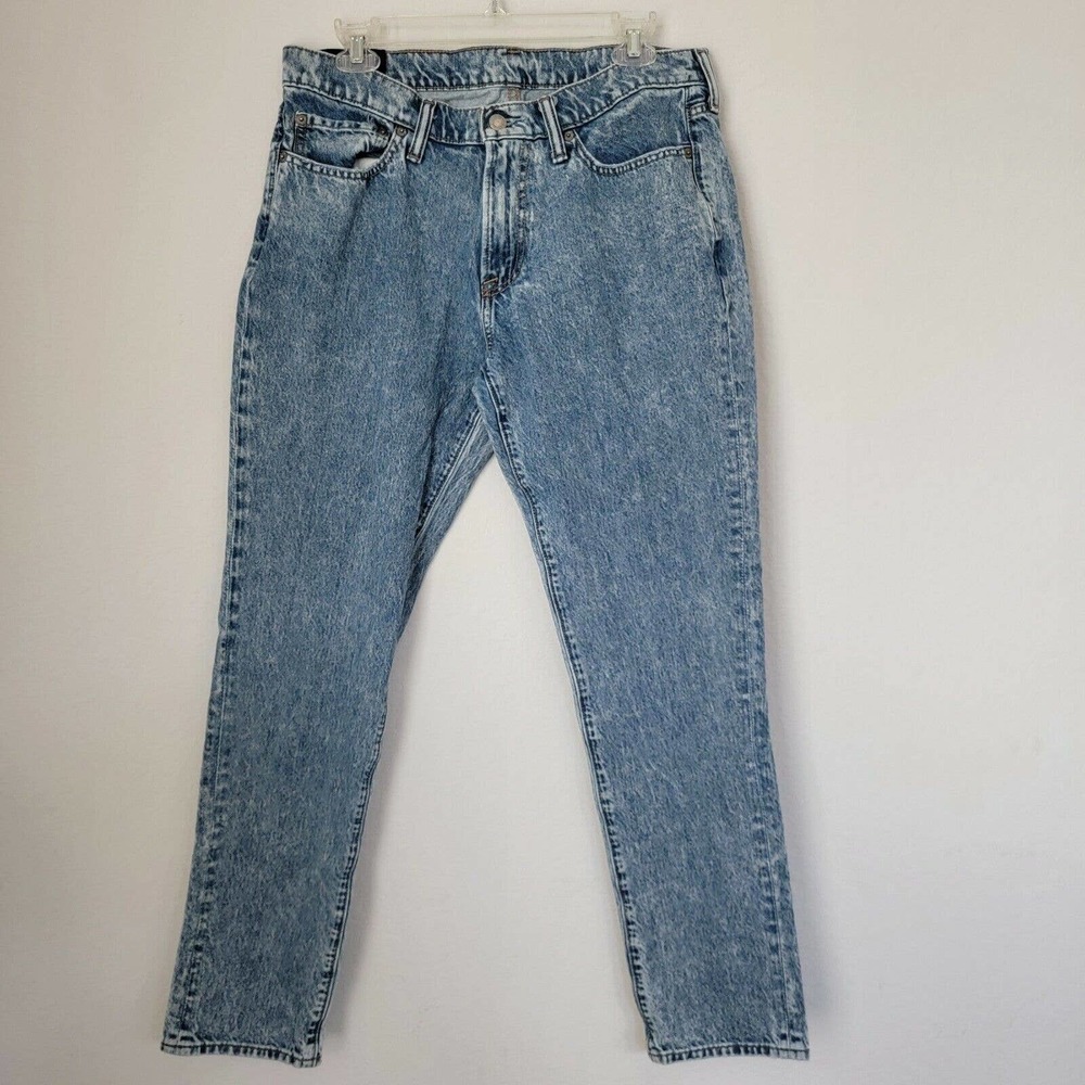 Abercrombie & Fitch Blue Straight Men Jeans